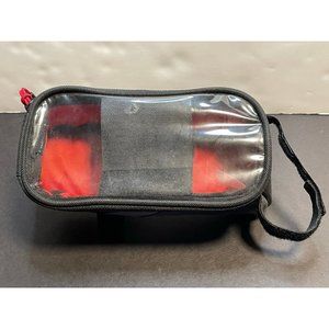 BELL bicycle bike phone case bag carrier pouch straps zipper 4" x 7 1/2" black